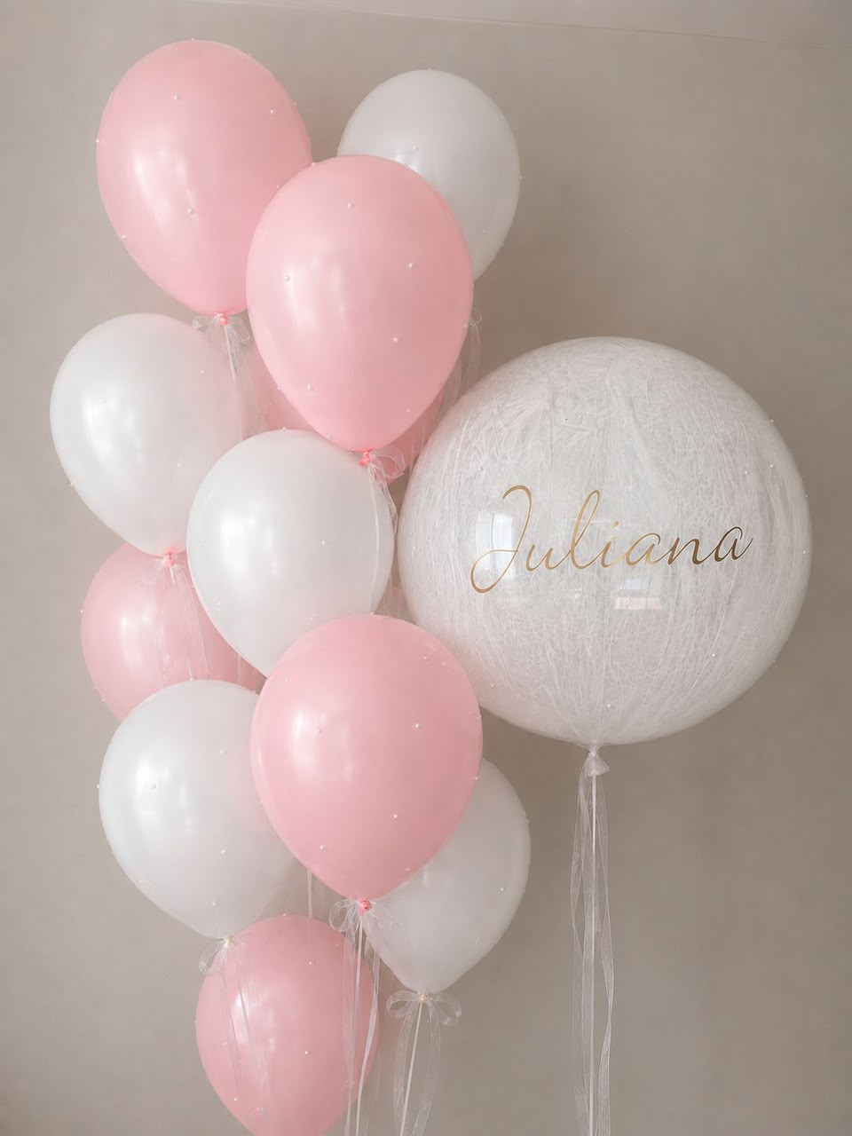 Bouquet de globos con helio