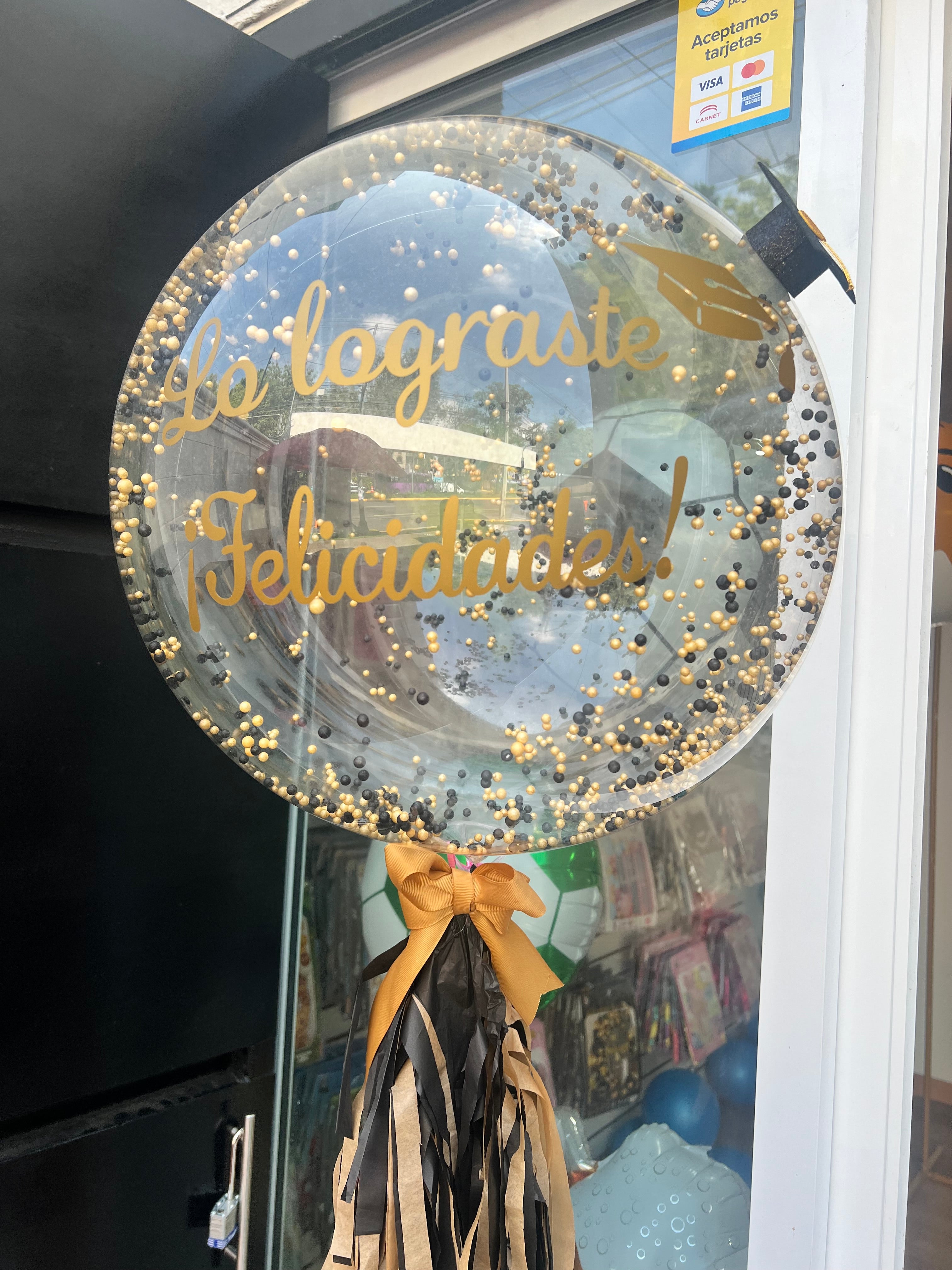 Globo Burbuja Graduación