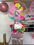 Burbuja con peluche