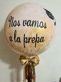 Burbuja con pintura