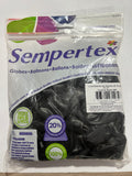Sempertex R 12 Fashion Negro 50 Piezas.