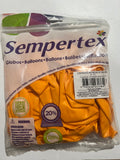 Sempertex R 12 Fashion Amarillo Miel 50 Piezas.